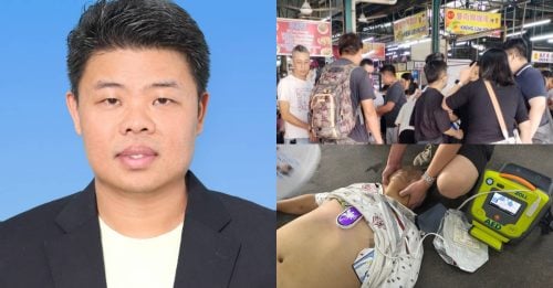 印尼游客倒地命悬一线 华男首度“实战” AED 成功救人