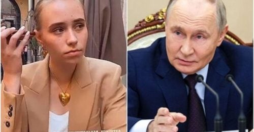 普汀私生女在巴黎遇乌记者 被逼问战争称“我很抱歉”闪人