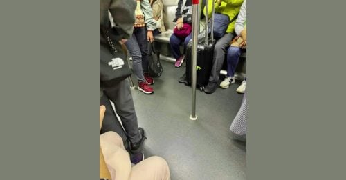 癌症男疲累坐地铁铁博爱座 遭老妇辱骂：是不是男人？