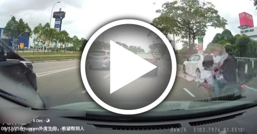 无视行人天桥 鲁莽过马路 华裔中学生连累骑士翻车