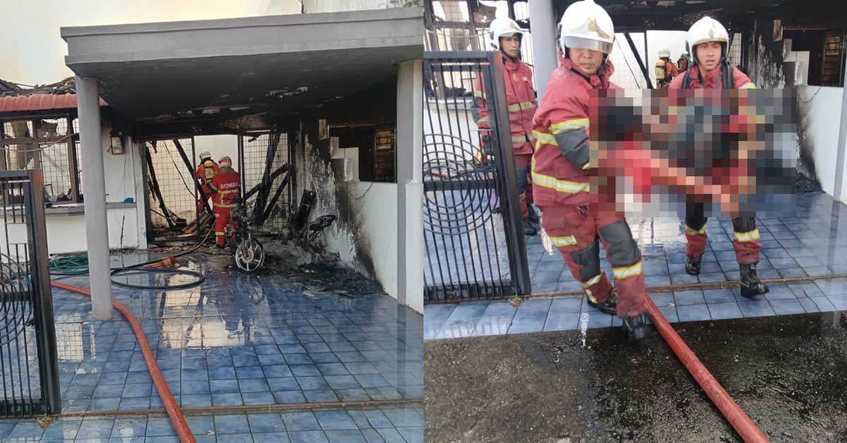 住家突发大火 2人逃生不及丧命