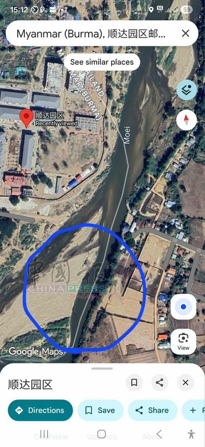 受害者受困的具体位置。