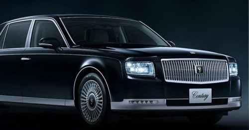 Toyota Century改款升级 内装首添8寸屏幕科技感满满