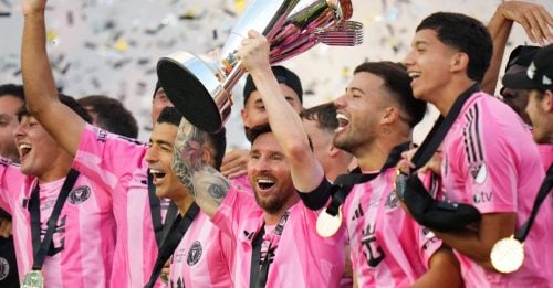 梅西率迈阿密国际 首夺美职联总冠军