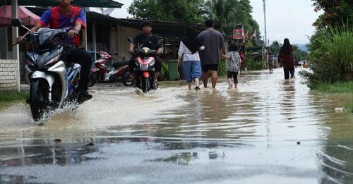 截至今早6时  水灾人数2062人