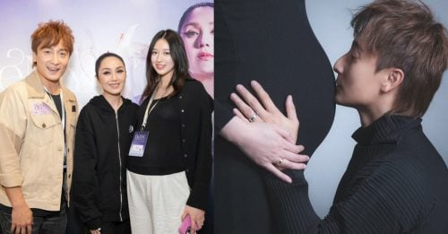 轻吻老婆孕肚画面温馨 方力申曝仅贴1照原因