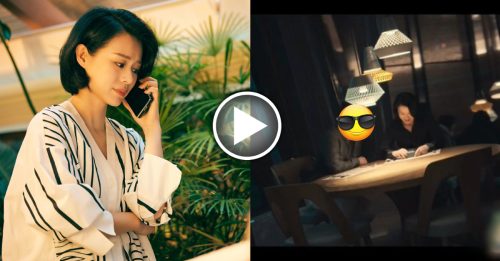 型佬视帝客串中国剧 同框胡杏儿斗演技