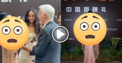 紧贴导演被指冷落她 影后战袍飘大婶味